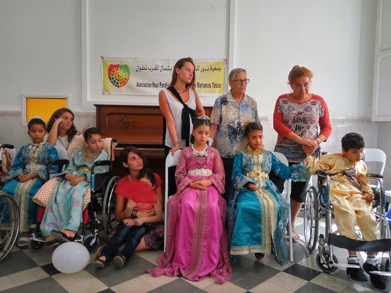 Tetuan - Grupo con Ana