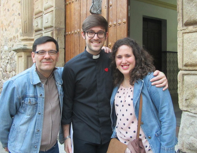 Padre Damian en Santa María